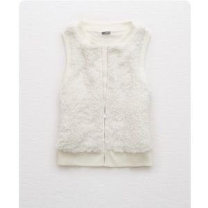 Aerie Faux Fur Vest